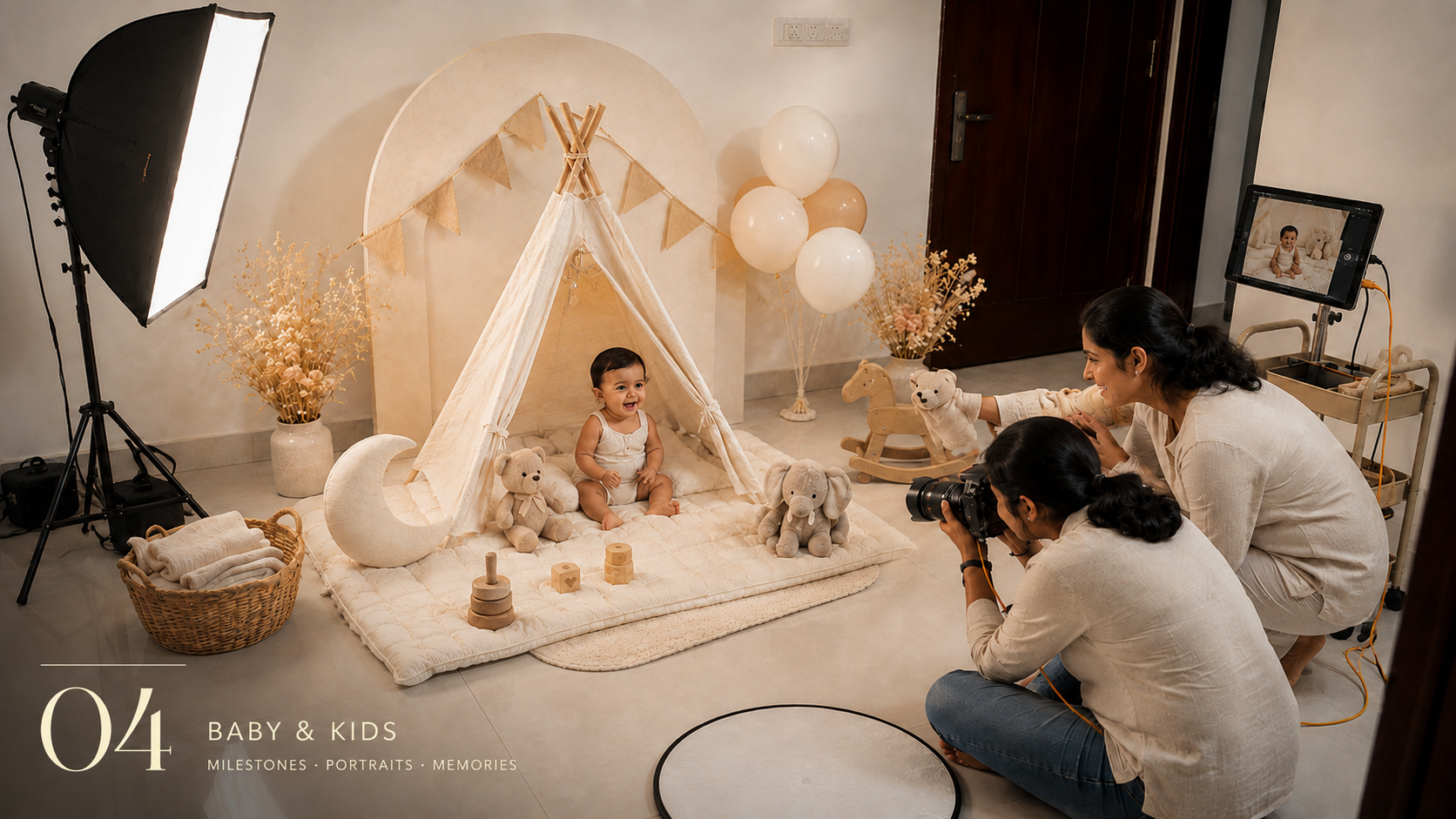 Baby and kids shoot at F5.One Studio